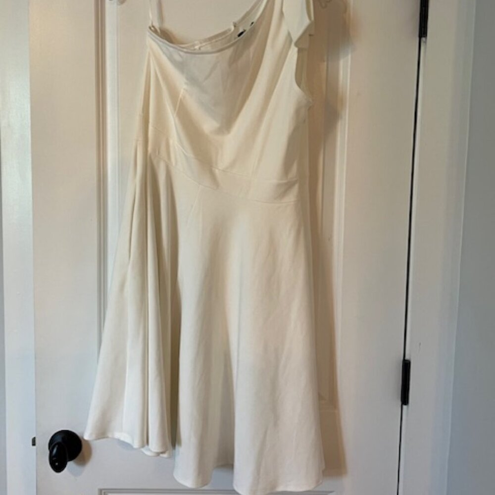White One Shoulder Dress